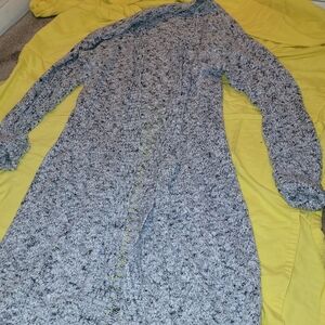 Open front Long Sweater